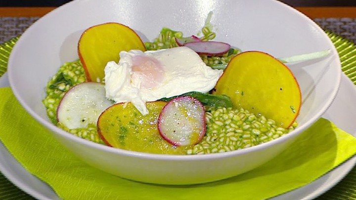 Moja mama - recepty - Krémové krupoto, medvedí cesnak a description:Moja mama - recepty - Krémové krupoto, medvedí cesnak a source:joj.sk